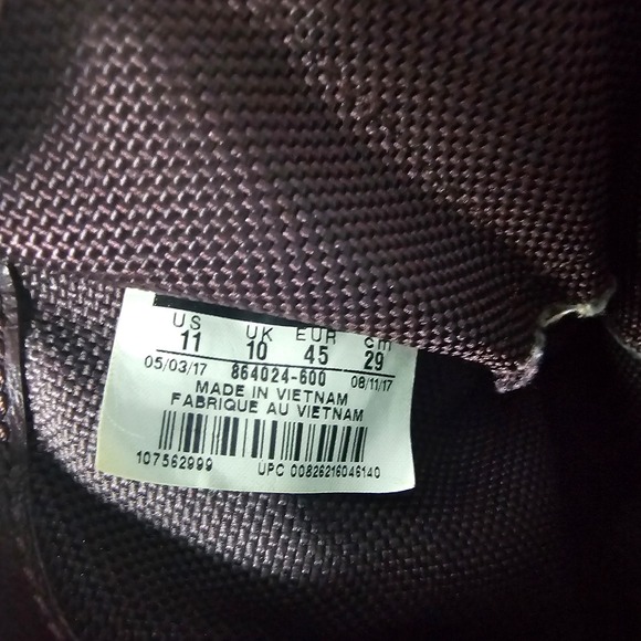 Nike Mens SF Air Force 1 High Deep Burgundy‎ Sneaker Shoes 864024-600 Size 11 - Picture 8 of 11